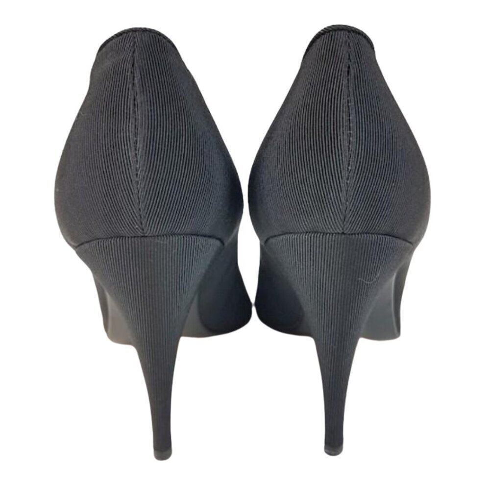 Gianni Versace Vintage Medallion Pumps Black Jewel Heels Made in Italy EU 36 - Picture 6 of 15